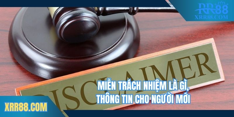 Miễn trách nhiệm là gì, thông tin cho người mới